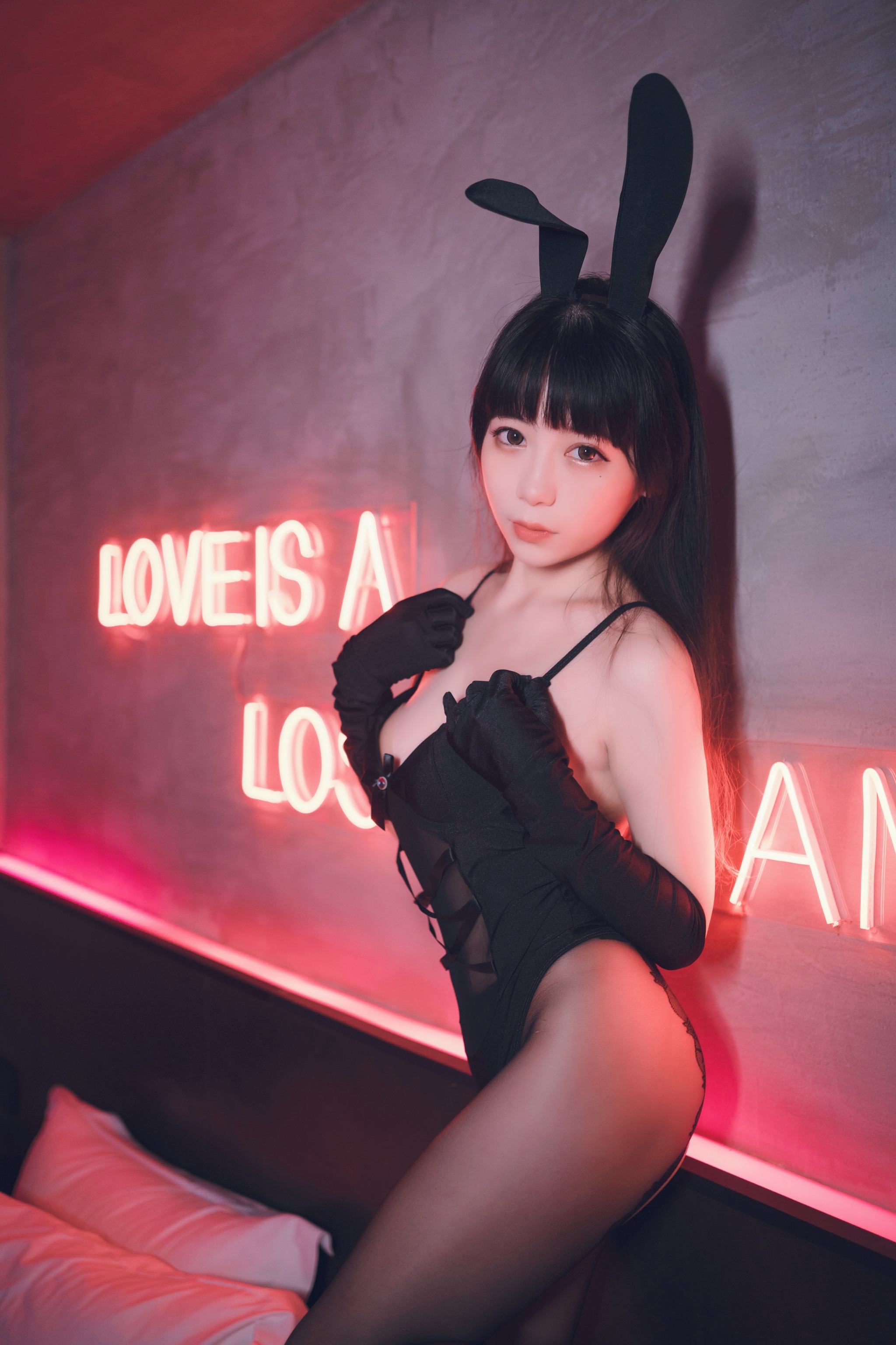 图片[1]-usejan蓝蓝 – NO.001 黑兔[33P]-XikXak